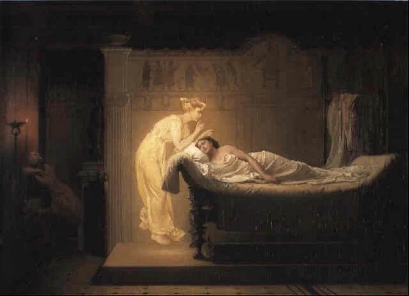 Pierre - Paul, Léon Glaize, Il sogno di Nausicaa, 1869